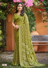 Tanya Vol 1 By Kashvi Dull Moss Viscose Daily Wear Saree Suppliers In India

